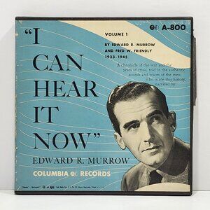 I Can Hear It Now 1933-1945 Vol1 -Edward R Murrow & Fred Friendly 1948 Vint RARE